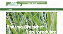 Desktop Screenshot of pharmabrutscher.de